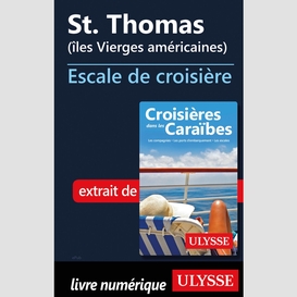 St. thomas (îles vierges américaines) - escale de croisière