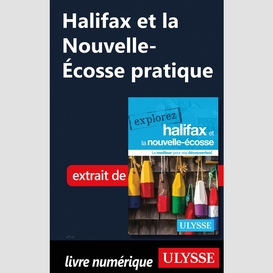 Halifax et la nouvelle-écosse pratique