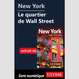New york - le quartier de wall street