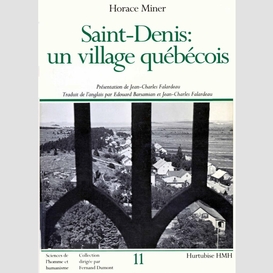 Saint-denis: un village québécois