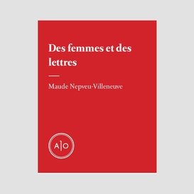 Des femmes et des lettres