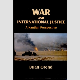 War and international justice