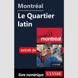 Montréal - le quartier latin