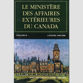 Le ministère des affaires extérieures du canada