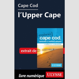 Cape cod : l'upper cape
