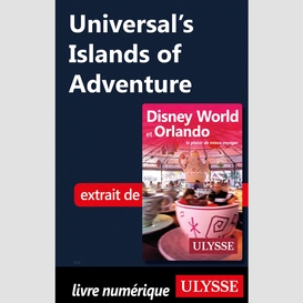 Universal's islands of adventure