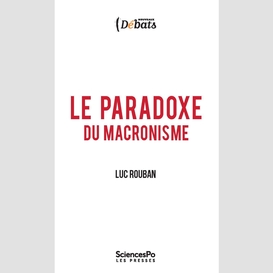 Le paradoxe du macronisme