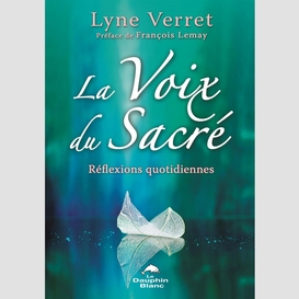 La voix du sacré : réflexions quotidiennes