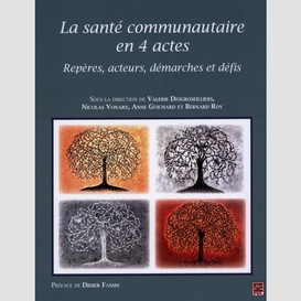 La santé communautaire en 4 actes : repères, acteurs, démarches et défis