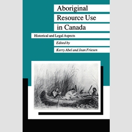 Aboriginal resource use in canada