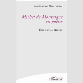 Michel de montaigne en poésie