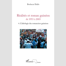 Réalités et roman guinéen de 1953 à 2003 t4