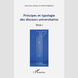 Principes et typologie des discours universitaires