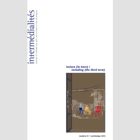 Intermédialités. no 21, printemps 2013