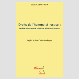 Droits de l'homme et justice