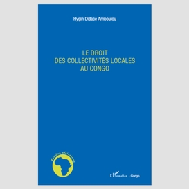 Le droit des collectivités locales au congo