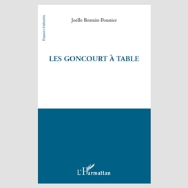 Goncourt à table les