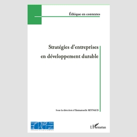 Stratégies d'entreprises en développement durable