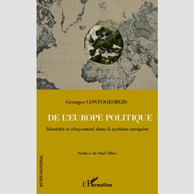 De l'europe politique