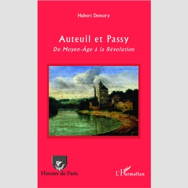 Auteuil et passy