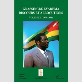 Gnassingbe eyadema (volume ii)