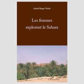 Femmes explorent le sahara les