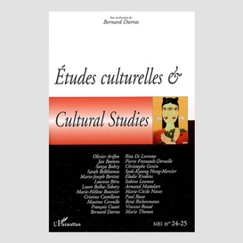 Etudes culturelles & cultural studies