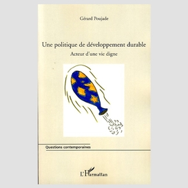 Politique de développement durable