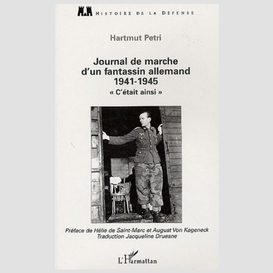 Journal de marche d'un fantassin alleman