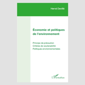 Economie et politiques de l'environnement - principe de préc