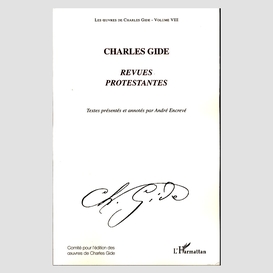 Charles gide vol.8