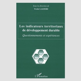 Indicateurs territoriaux de développemen