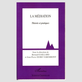 Médiation: théories et pratiques