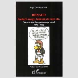 Renaud foulard rouge blouson  de cuir etc.