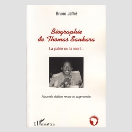 Biographie de thomas sankara n.e.