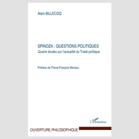 Spinoza : questions politiques