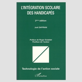 Intégration scolaire des handicapés 2e e