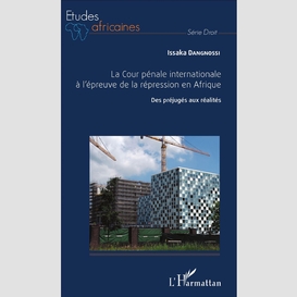 La cour pénale internationale à l'épreuve de la répression en afrique