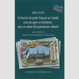 Société du parler-français (1902-2002)