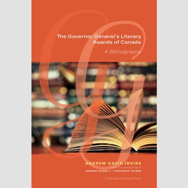 The governor general's literary awards of canada