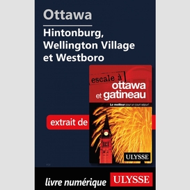 Ottawa: hintonburg, wellington village et westboro