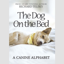 The dog on the bed