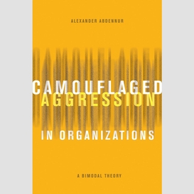 Camouflaged aggression in organizations