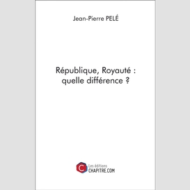 République, royauté : quelle différence ?