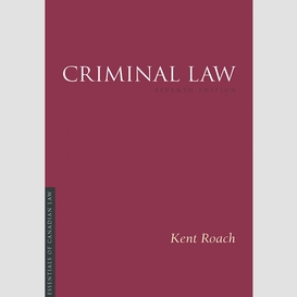 Criminal law, 7/e