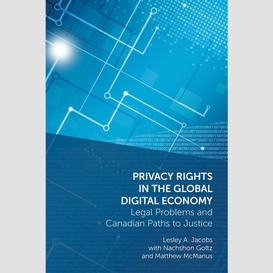 Privacy rights in the global digital economy