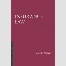 Insurance law, 2/e