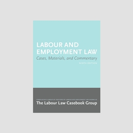 Labour and employment law 9/e