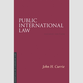 Public international law, 2/e