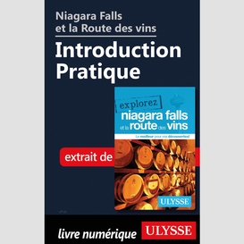 Niagara falls et la route des vins - introduction pratique